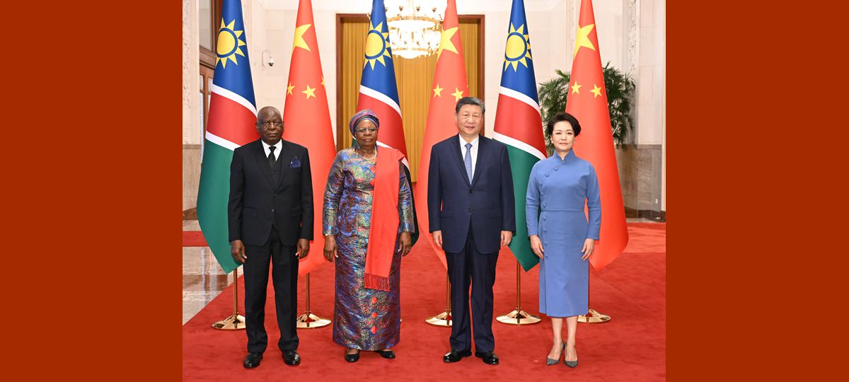 China, Namibia Lonjakkan Hubungan Dua Hala ke Tahap Komuniti Berkongsi Nasib pada Era Baharu