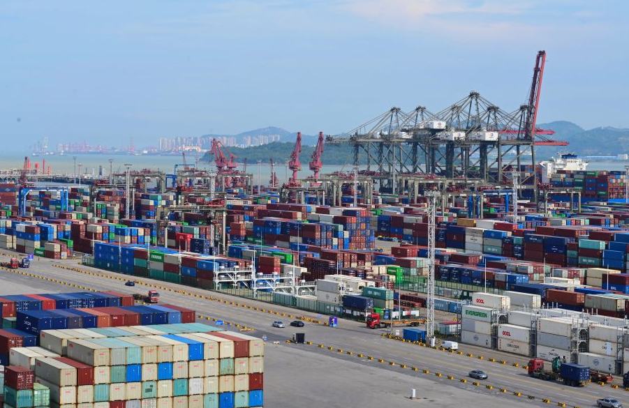 Rel antara Mod Baharu Percekap Logistik Xiamen