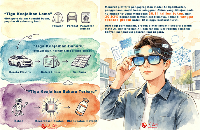 “Tiga Keajaiban Baharu Terbaru” China