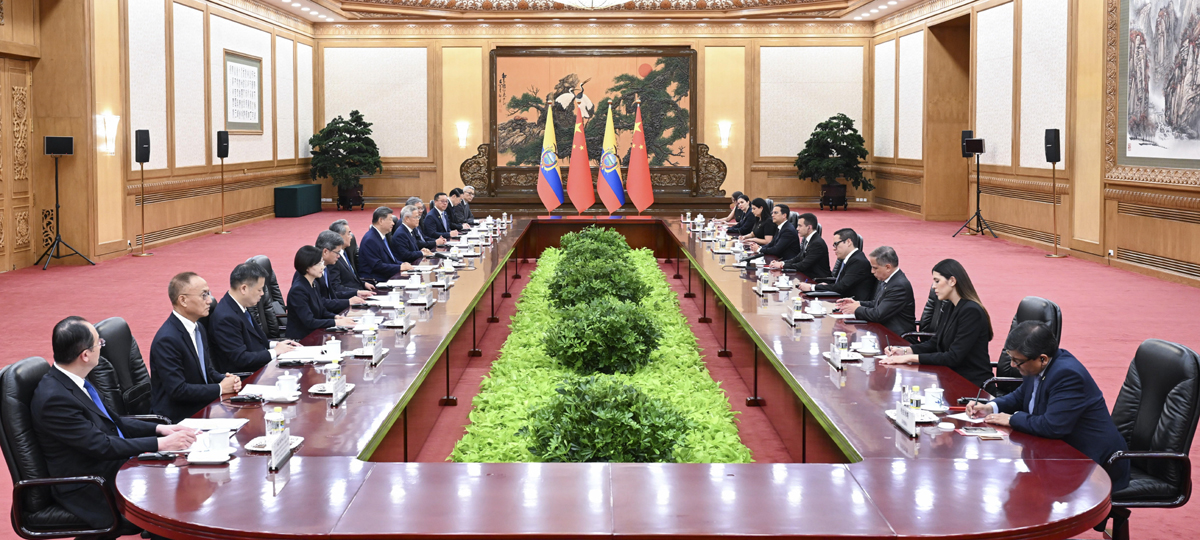 China, Ecuador Ikrar Perkasa Kerjasama Dua Hala