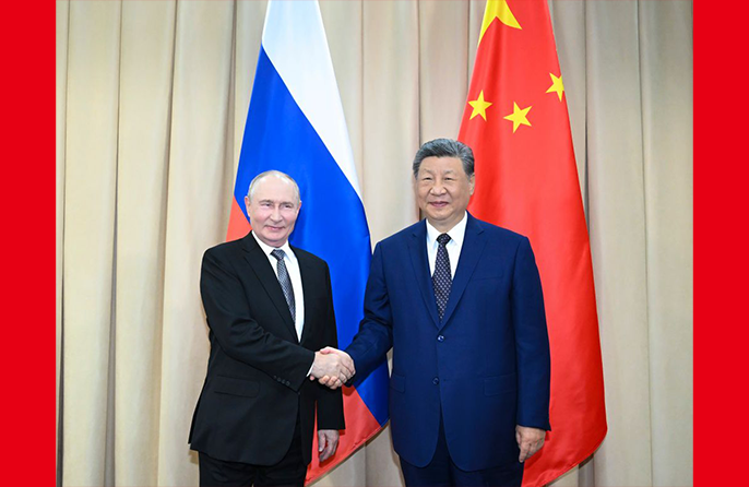 Xi Jinping Bertemu dengan Vladimir Putin