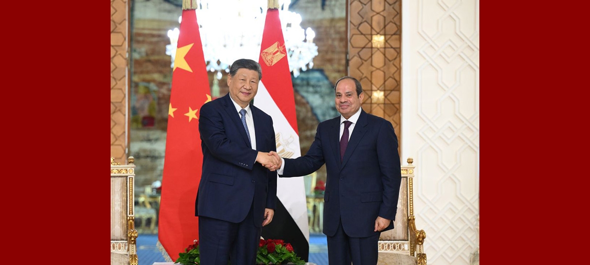 Presiden China, Mesir Adakan Perbincangan