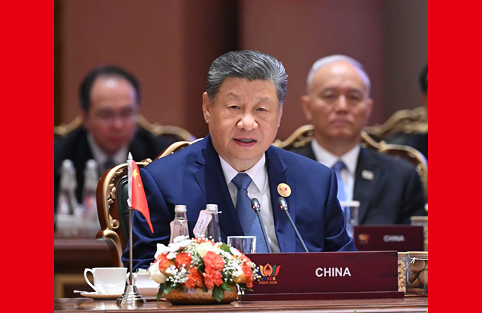 Presiden Xi Berucap pada Sidang Kemuncak BRICS Ke-18