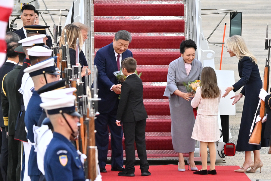 Xi Jinping Tiba di Washington