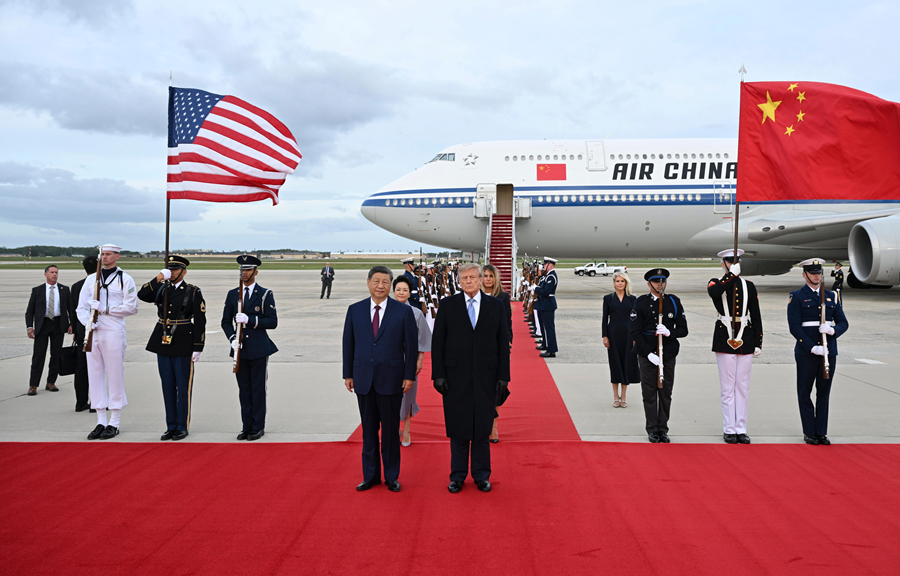 Xi Jinping Tiba di Washington