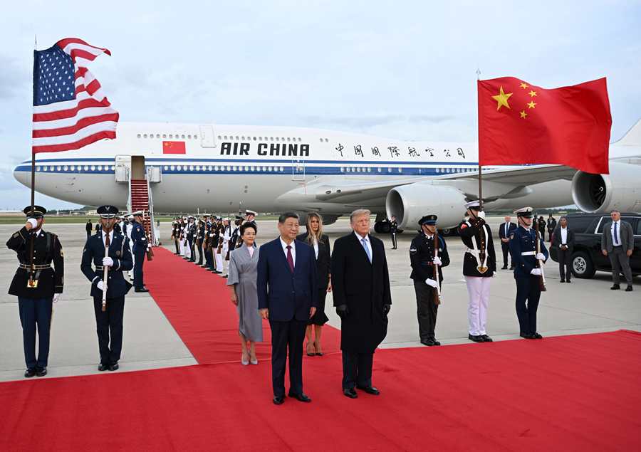 Xi Jinping Tiba di Washington