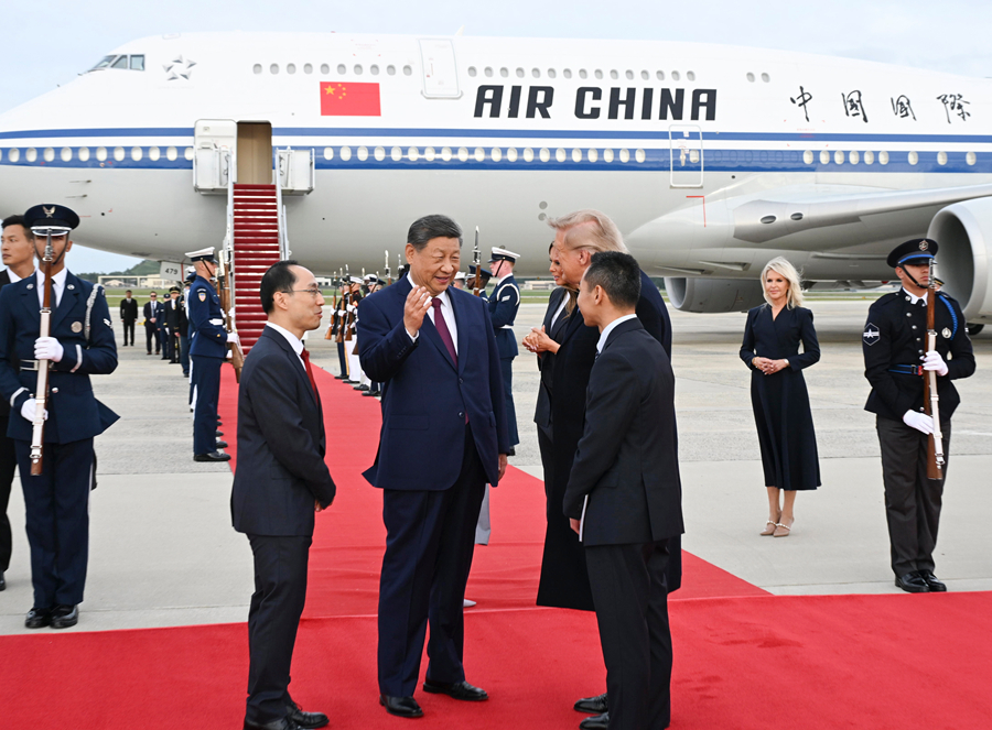 Xi Jinping Tiba di Washington