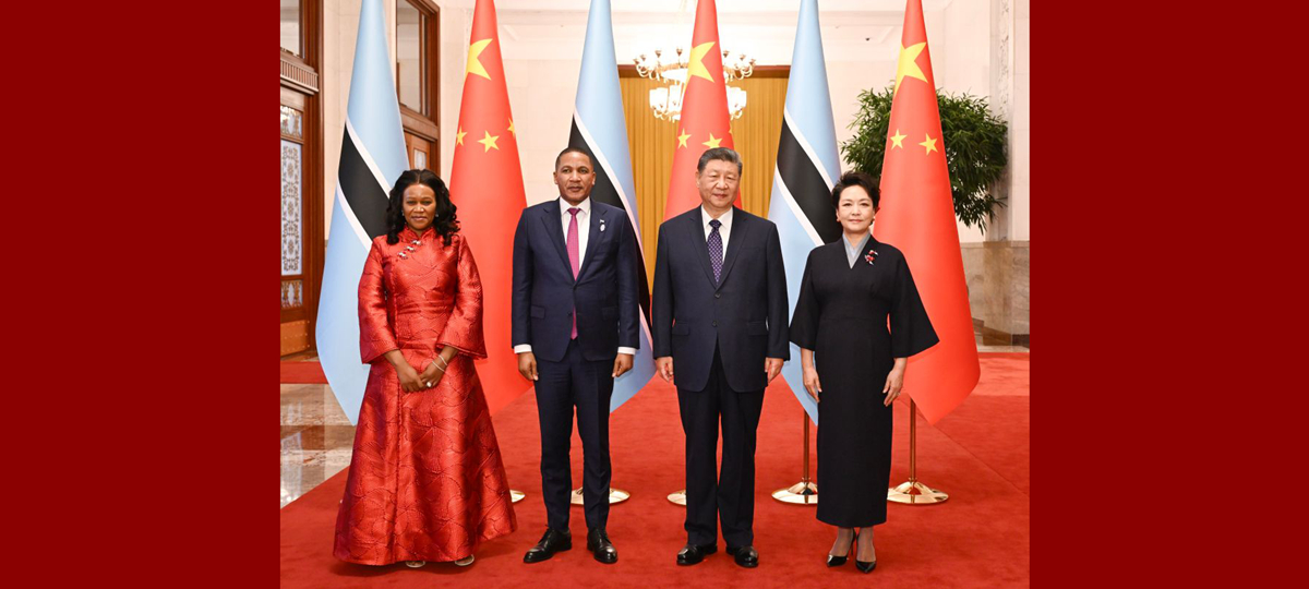 China, Botswana Tingkatkan Hubungan ke Perkongsian Kerjasama Strategik Komprehensif