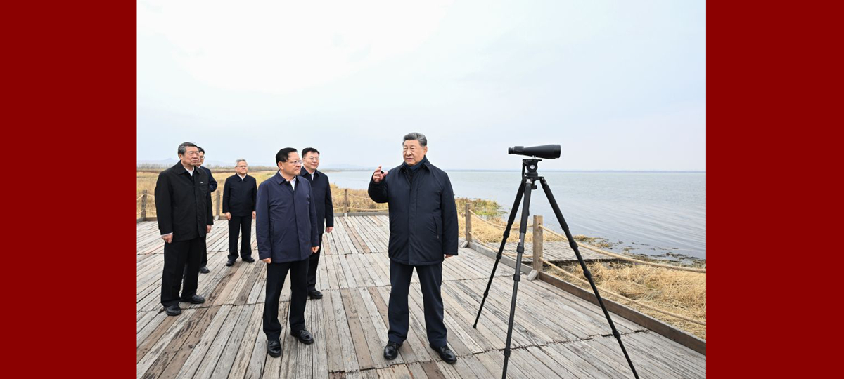 Xi Adakan Tinjauan di Ulanqab